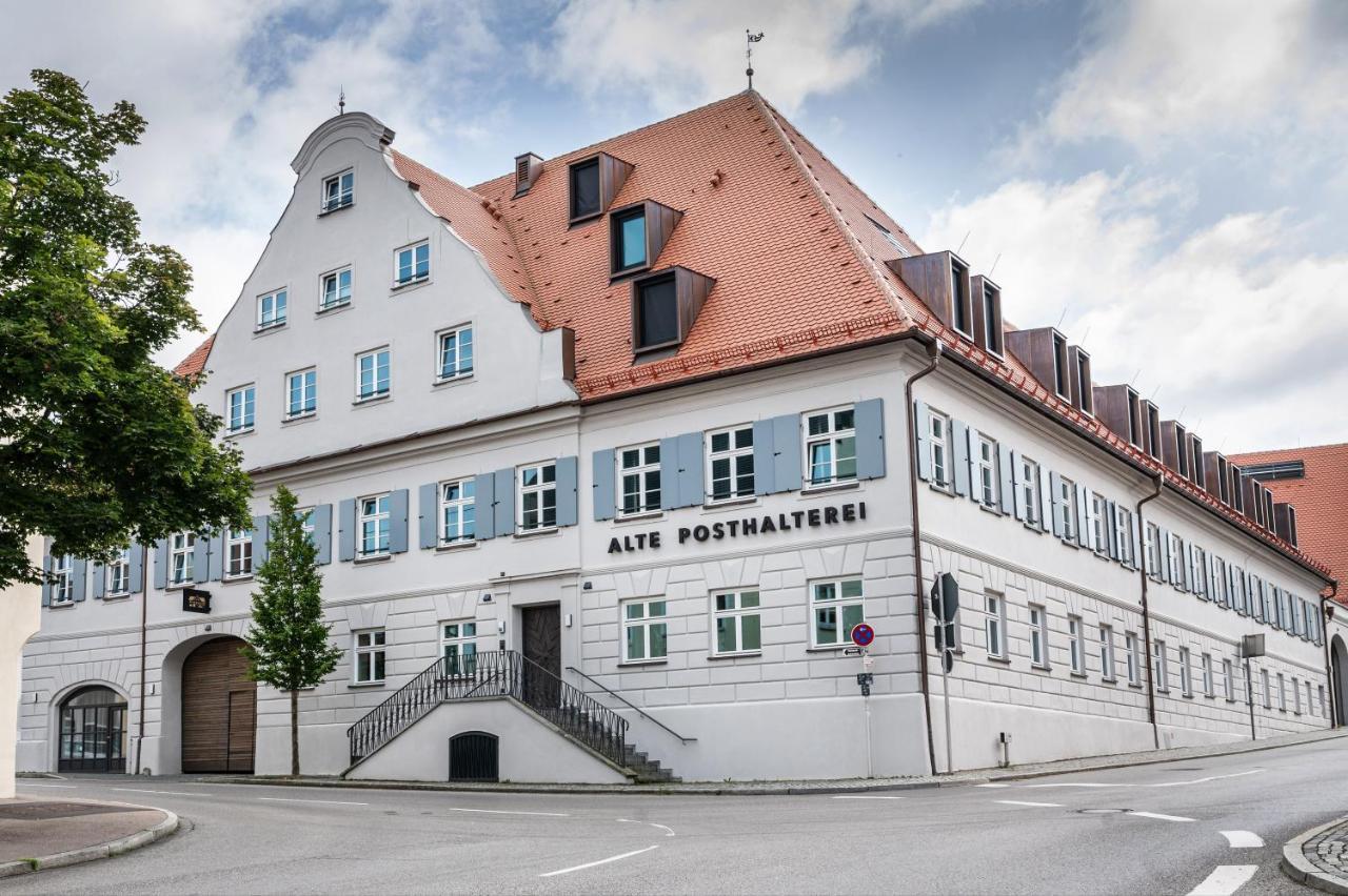 Hotel & Restaurant Posthalterei Zusmarshausen Exteriör bild