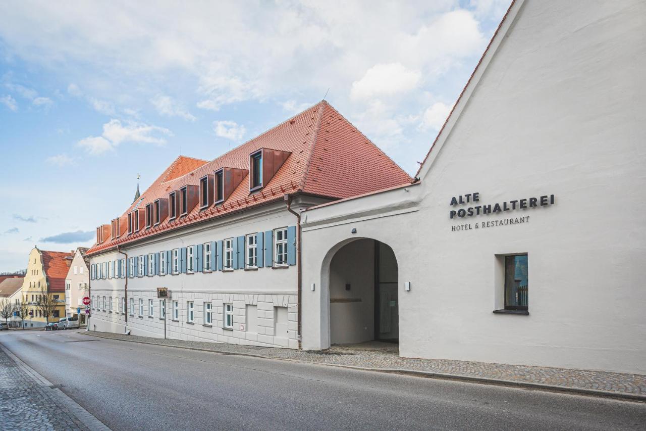 Hotel & Restaurant Posthalterei Zusmarshausen Exteriör bild